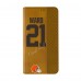 Cleveland Browns Denzel Ward Keyscaper Brown Folio iPhone Case
