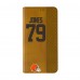 Cleveland Browns Dawand Jones Keyscaper Brown Folio iPhone Case