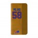 Buffalo Bills Matt Milano Keyscaper Brown Folio iPhone Case