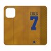 Dallas Cowboys Trevon Diggs Keyscaper Brown Folio iPhone Case