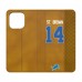 Detroit Lions Amon-Ra St. Brown Keyscaper Brown Folio iPhone Case
