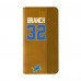 Detroit Lions Brian Branch Keyscaper Brown Folio iPhone Case