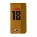 Atlanta Falcons Kirk Cousins Keyscaper Brown Folio iPhone Case