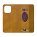 Baltimore Ravens Roquan Smith Keyscaper Brown Folio iPhone Case