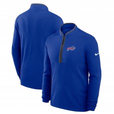Buffalo Bills Nike Royal Lightweight Victory Performance Half-Zip Pullover