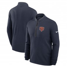Chicago Bears Nike Navy Lightweight Victory Performance Half-Zip Pullover