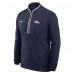 Denver Broncos Nike Navy Lightweight Victory Dri-FIT Half-Zip Pullover