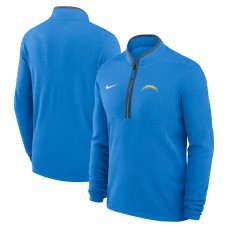 Los Angeles Chargers Nike Powder Blue Lightweight Victory Dri-FIT Half-Zip Pullover