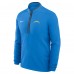 Los Angeles Chargers Nike Powder Blue Lightweight Victory Dri-FIT Half-Zip Pullover