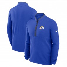 Los Angeles Rams Nike Lightweight Victory Dri-FIT Half-Zip Pullover - Royal