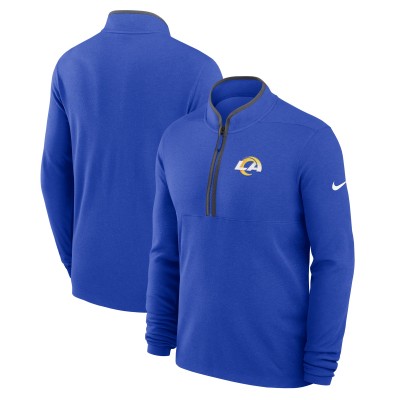 Los Angeles Rams Nike Lightweight Victory Dri-FIT Half-Zip Pullover - Royal