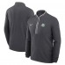 Miami Dolphins Nike Anthracite Lightweight Victory Dri-FIT Half-Zip Pullover
