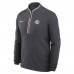 Miami Dolphins Nike Anthracite Lightweight Victory Dri-FIT Half-Zip Pullover