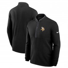 Minnesota Vikings Nike Black Lightweight Victory Dri-FIT Half-Zip Pullover