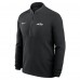 New York Jets Nike Black Lightweight Victory Dri-FIT Half-Zip Pullover
