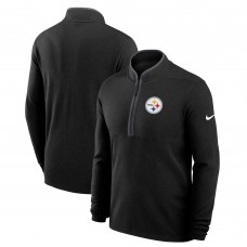 Pittsburgh Steelers Nike Black Lightweight Victory Dri-FIT Half-Zip Pullover