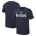 Футболка Chicago Bears Nike Navy Rewind Slub Футболка Chicago Bears Nike Navy Rewind Slub