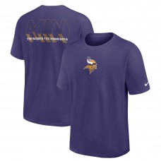 Minnesota Vikings Nike Purple Dominate The Game Essential Max90 T-Shirt