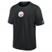 Футболка Pittsburgh Steelers Nike Black Dominate The Game Essential Max90