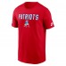 Футболка New England Patriots Nike Red Alt Pack Onside Conversion Performance