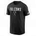 Футболка Atlanta Falcons Nike Black Alt Pack Onside Conversion Performance