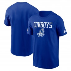 Футболка Dallas Cowboys Nike Royal Alt Pack Onside Conversion Performance