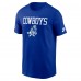 Футболка Dallas Cowboys Nike Royal Alt Pack Onside Conversion Performance