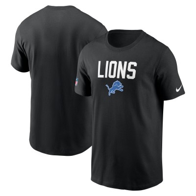 Футболка Detroit Lions Nike Black Alt Pack Onside Conversion Performance