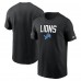 Футболка Detroit Lions Nike Black Alt Pack Onside Conversion Performance