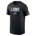 Футболка Detroit Lions Nike Black Alt Pack Onside Conversion Performance