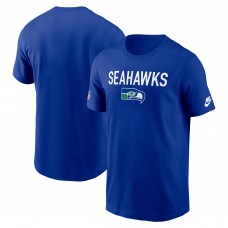 Футболка Seattle Seahawks Nike Royal Alt Pack Onside Conversion Performance