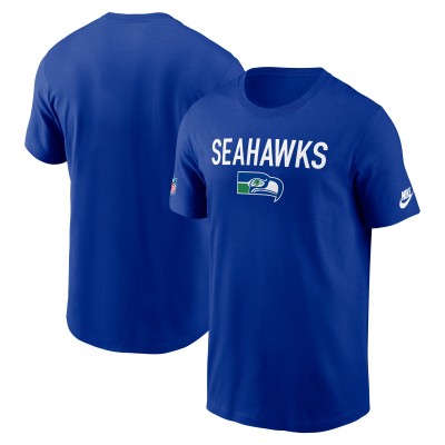 Футболка Seattle Seahawks Nike Royal Alt Pack Onside Conversion Performance