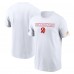 Футболка Tampa Bay Buccaneers Nike White Alt Pack Onside Conversion Performance