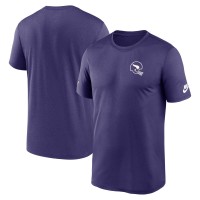Minnesota Vikings Nike Purple Sideline Alt Pack Legend Dri-FIT T-Shirt