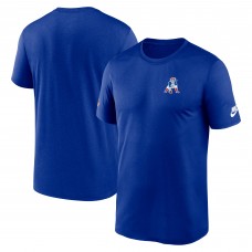 Футболка New England Patriots Nike Royal Sideline Alt Pack Legend Dri-FIT