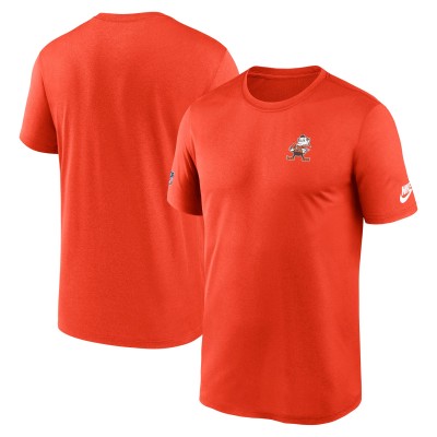 Футболка Cleveland Browns Nike Orange Sideline Alt Pack Legend Dri-FIT