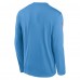 Футболка с длинным рукавом Tennessee Titans Nike Navy Legend Oilers Throwback Dri-FIT