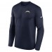 Los Angeles Chargers Nike Navy Legend Small Logo Dri-FIT Long Sleeve T-Shirt