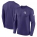 Футболка с длинным рукавом Minnesota Vikings Nike Purple Legend Small Logo Dri-FIT Футболка с длинным рукавом Minnesota Vikings Nike Purple Legend Small Logo Dri-FIT