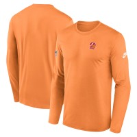 Футболка с длинным рукавом Tampa Bay Buccaneers Nike Orange Legend Small Logo Dri-FIT