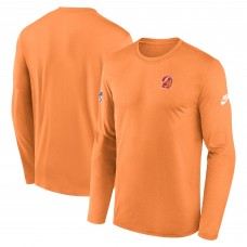 Футболка с длинным рукавом Tampa Bay Buccaneers Nike Orange Legend Small Logo Dri-FIT