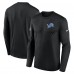 Футболка с длинным рукавом Detroit Lions Nike Black Legend Small Logo Dri-FIT