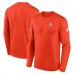 Футболка с длинным рукавом Cleveland Browns Nike Orange Legend Small Logo Dri-FIT Футболка с длинным рукавом Cleveland Browns Nike Orange Legend Small Logo Dri-FIT