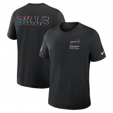 Футболка Buffalo Bills Nike Black 2025 NFL Crucial Catch Tri-Blend Dri-FIT Футболка Buffalo Bills Nike Black 2025 NFL Crucial Catch Tri-Blend Dri-FIT