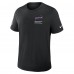 Футболка Buffalo Bills Nike Black 2025 NFL Crucial Catch Tri-Blend Dri-FIT