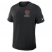 Футболка Chicago Bears Nike Black 2025 NFL Crucial Catch Tri-Blend Dri-FIT