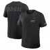 Футболка Detroit Lions Nike Black 2025 NFL Crucial Catch Tri-Blend Dri-FIT