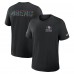 Футболка San Francisco 49ers Nike Black 2025 NFL Crucial Catch Tri-Blend Dri-FIT