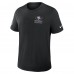 Футболка San Francisco 49ers Nike Black 2025 NFL Crucial Catch Tri-Blend Dri-FIT
