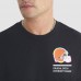 Футболка Cleveland Browns Nike Black 2025 NFL Crucial Catch Tri-Blend Dri-FIT